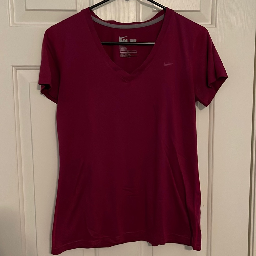 Fuscia Women’s dri fit short sleeve